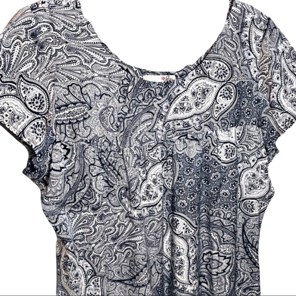 JOIE 100% Silk Paisley Mini Shift‎ Dress, Size Small - Picture 2 of 6